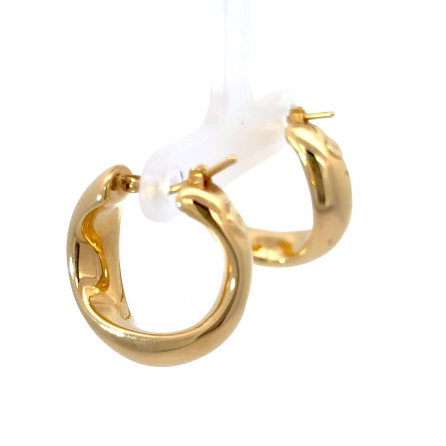 Elegant 14k Gold Hoop Earrings for Women