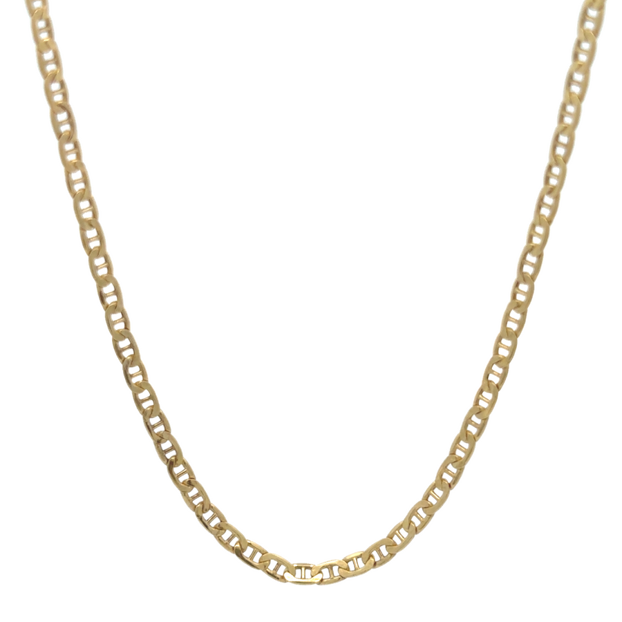 10k gold chain for men with high-polish finish