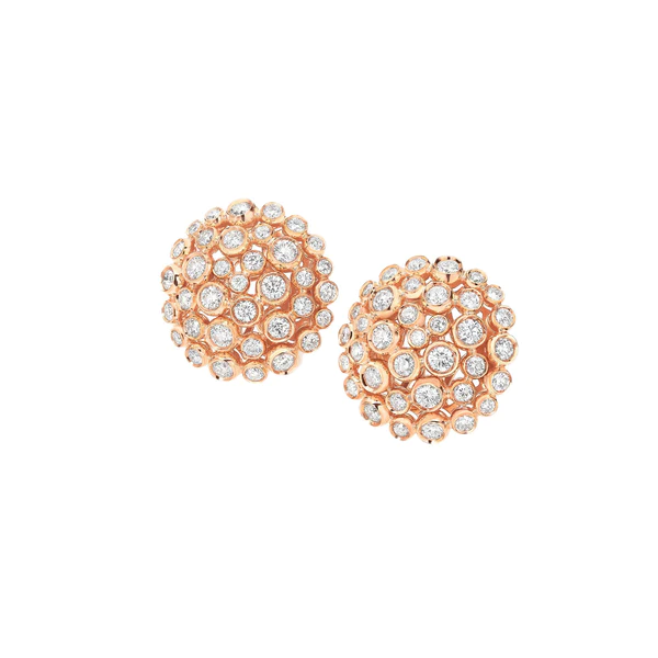 BouBoulette Studs Diamond Rose Gold