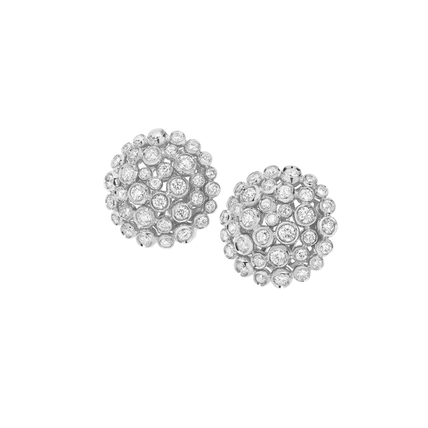 BouBoulette Studs White Gold Diamond