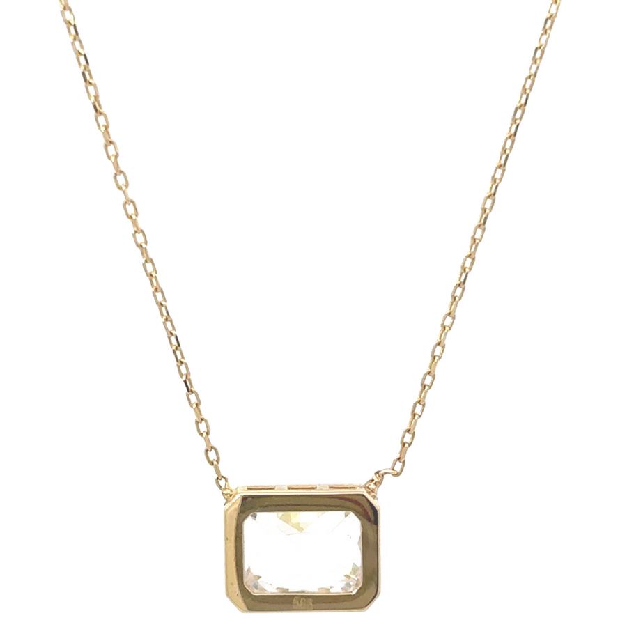 women’s classic gold necklace