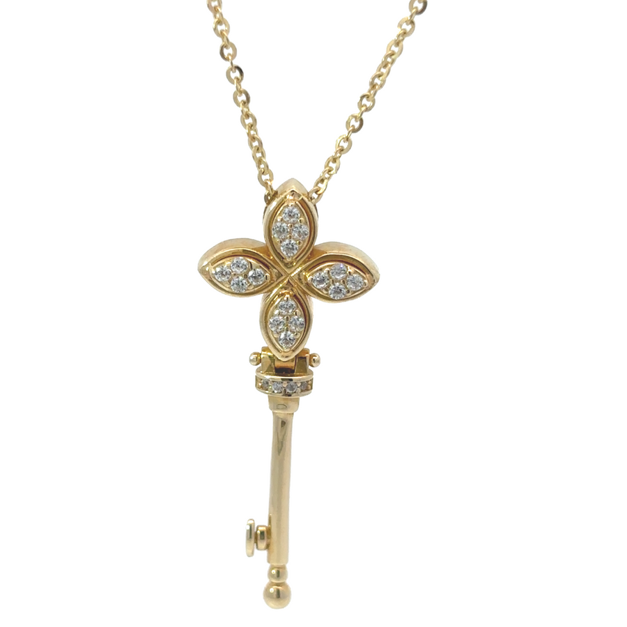 14k Gold Adjustable Necklace with minimalist design