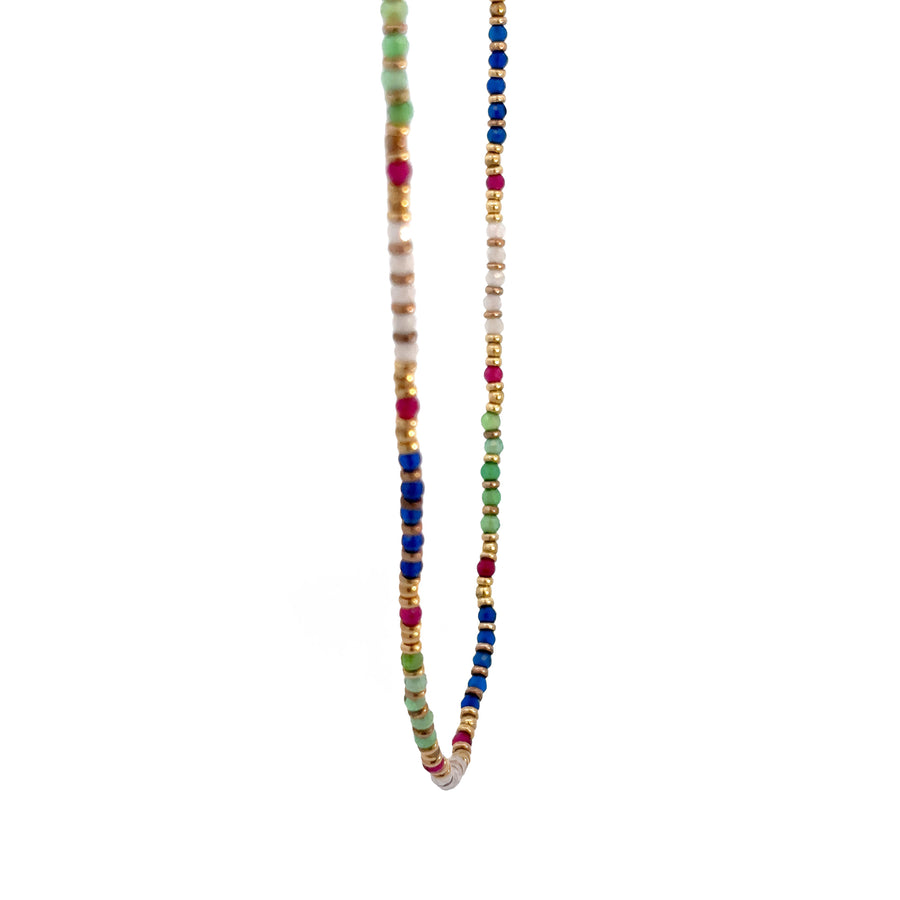 Elegant 14k gold chain with sparkling stone accents