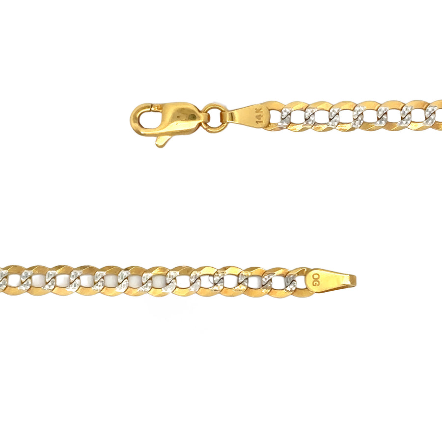 Hypoallergenic gold bracelet for infants