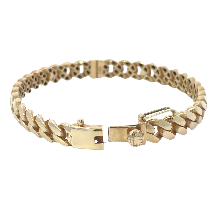 14k Gold bangle with 5.7 cm diameter, perfect fit for women