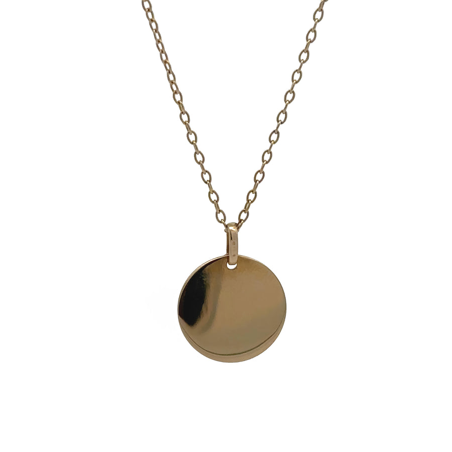14.5 to 16.5 inch adjustable necklace displayed flat
