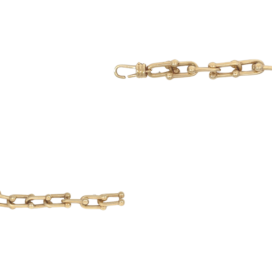 19 cm gold bracelet for men, perfect for daily or formal wear
