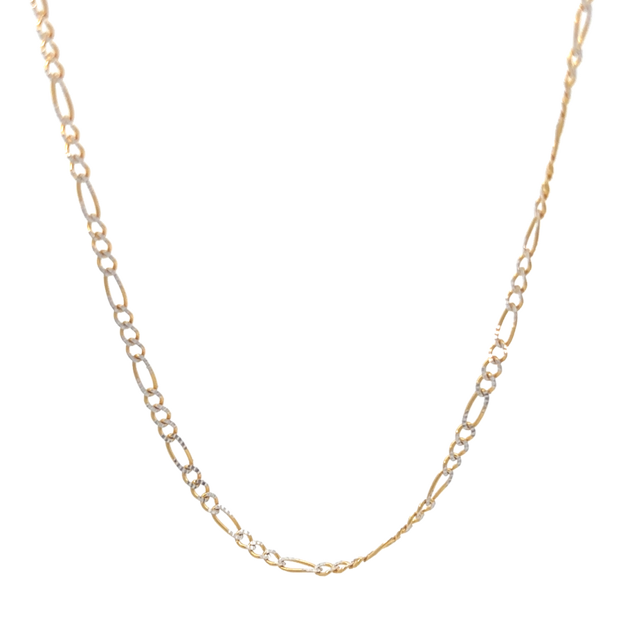18-inch 14k gold unisex chain with sleek, minimalist design