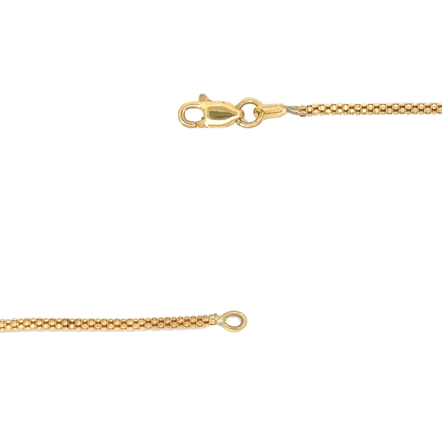 Timeless 14k Gold Chain measuring 16 inches, ideal for any occasion