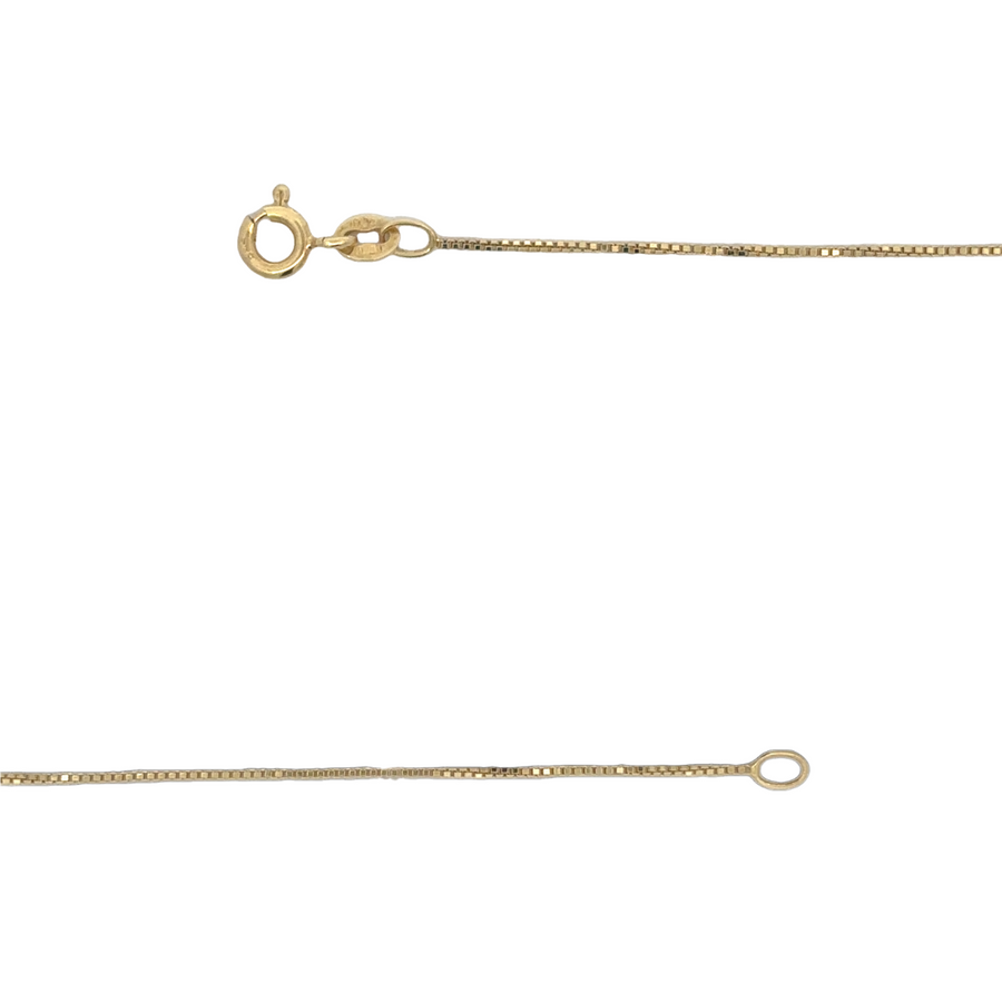 Elegant 14k gold chain for men and women