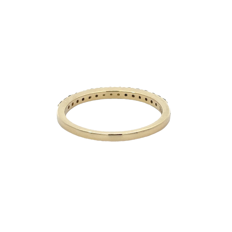 Elegant women’s ring featuring 0.24 CT diamond in 14k gold