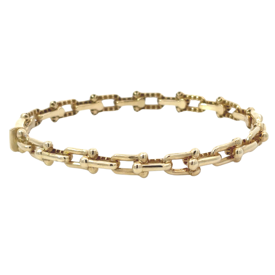 Elegant 6 cm gold bangle for women