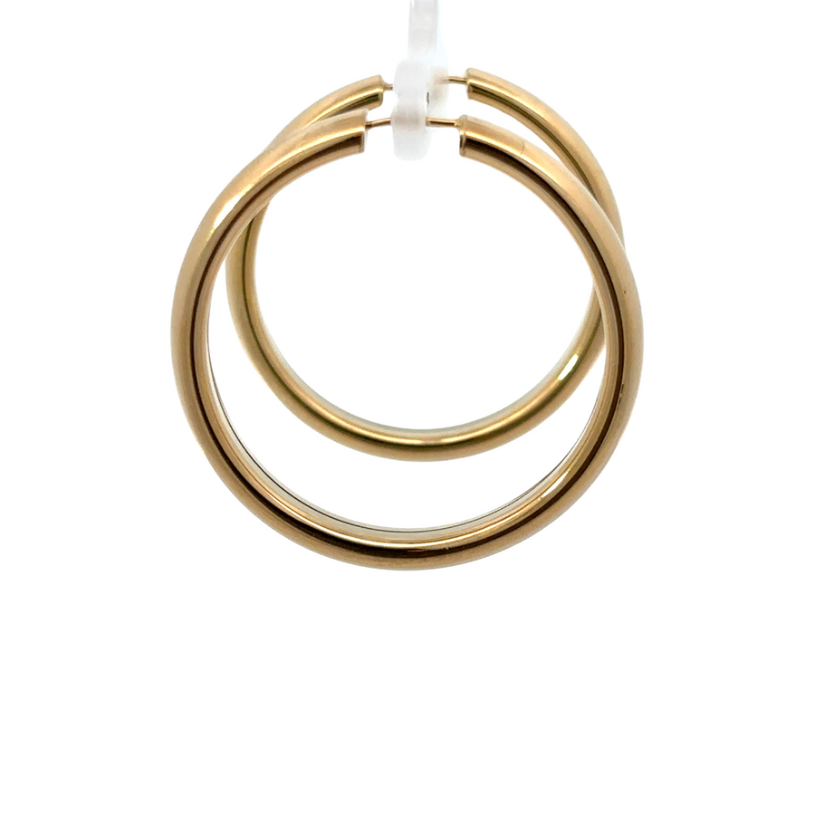 Minimalist 14k gold stud earrings for everyday wear
