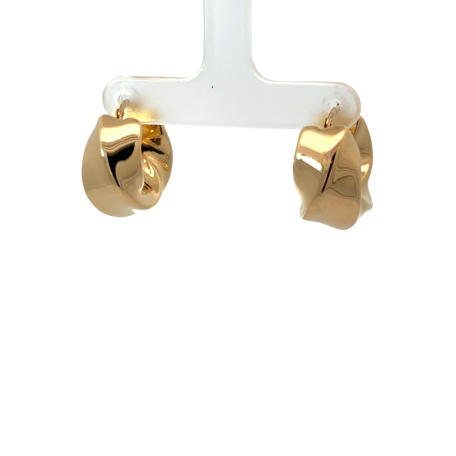 Classic 14k gold earrings for women