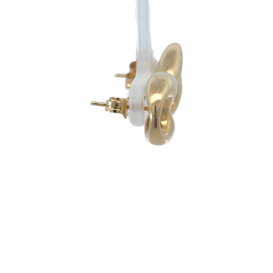 Lightweight and durable 14k gold earrings for everyday wear