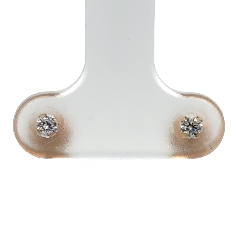 14k gold extra small stud earrings for babies
