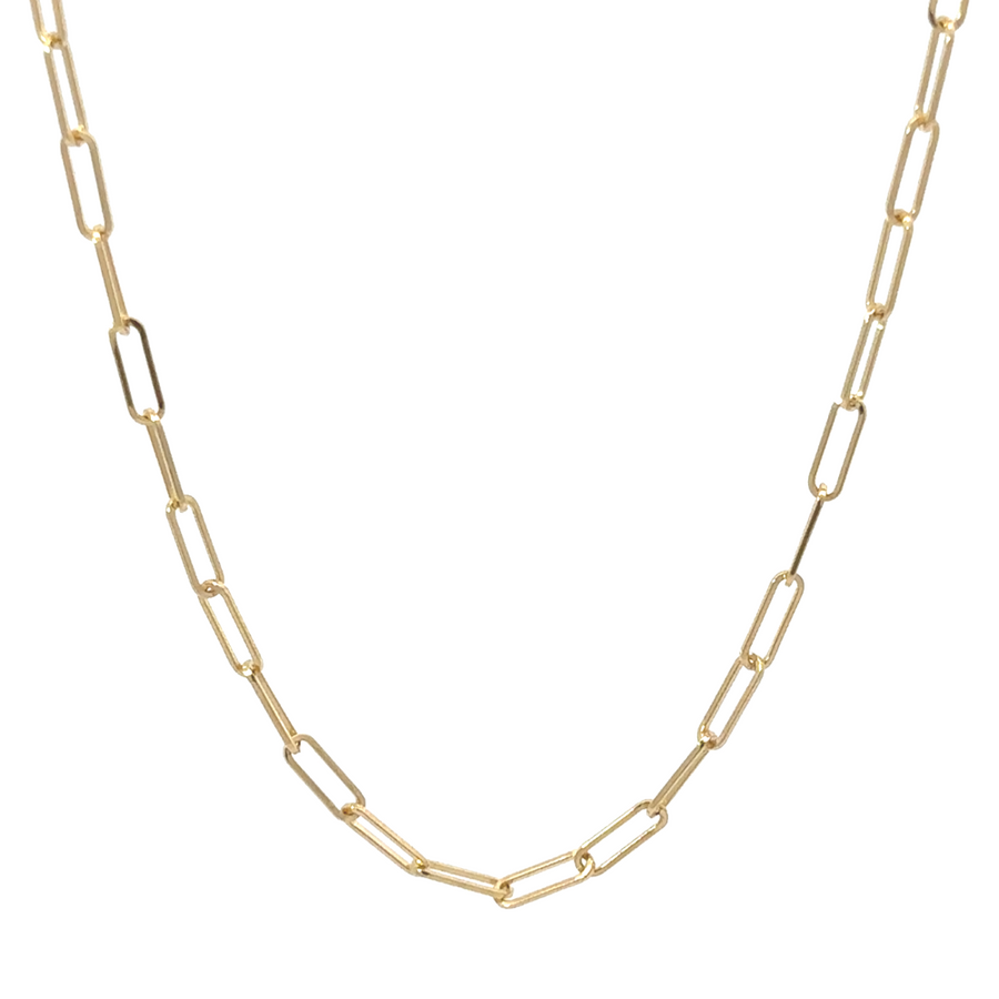 14k gold fancy necklace available in 22 inches, perfect for both men and women with an elegant and timeless look.