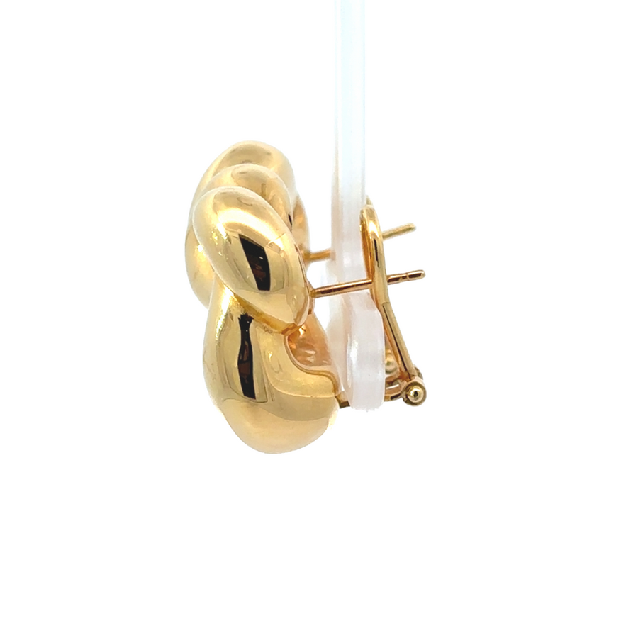 Timeless 14k Gold Knot Earrings for everyday wear