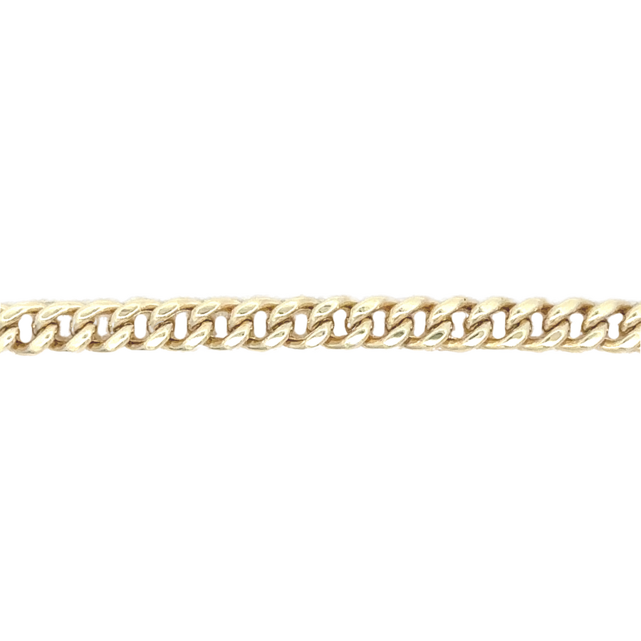 Elegant 14k gold bracelet with secure clasp, perfect for everyday wear or special occasions