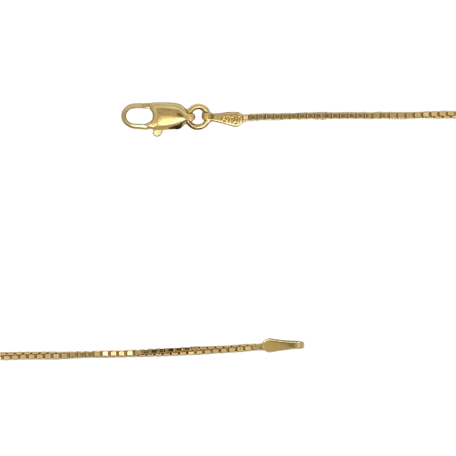 14k gold chain necklace with delicate diamond and pearl centerpiece