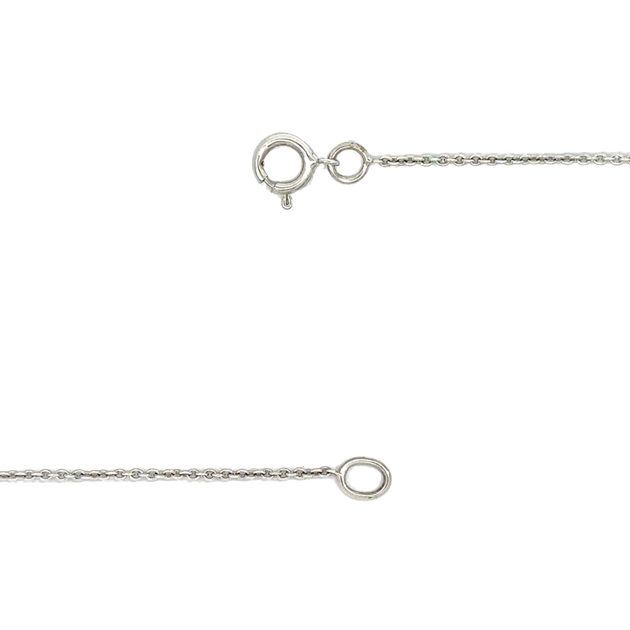 Shimmering gold and diamond necklace display