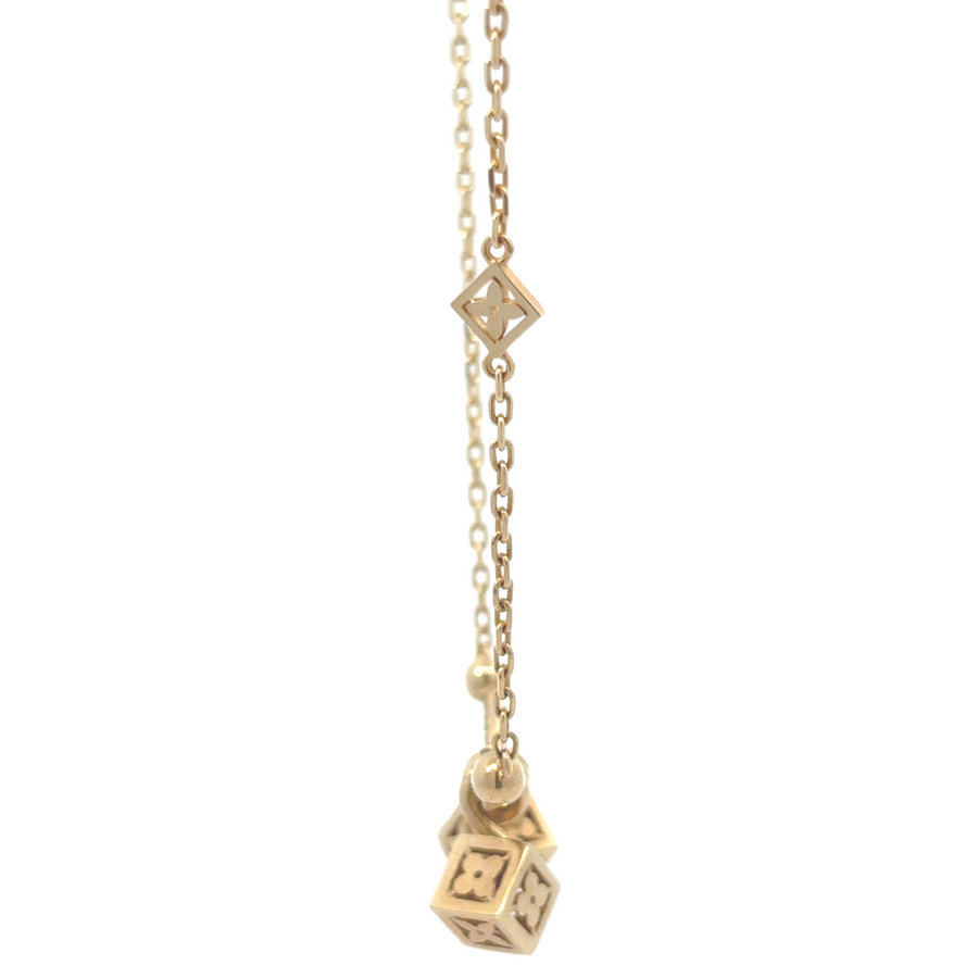 Modern 14k gold necklace with geometric square pendant, perfect for casual and formal wear