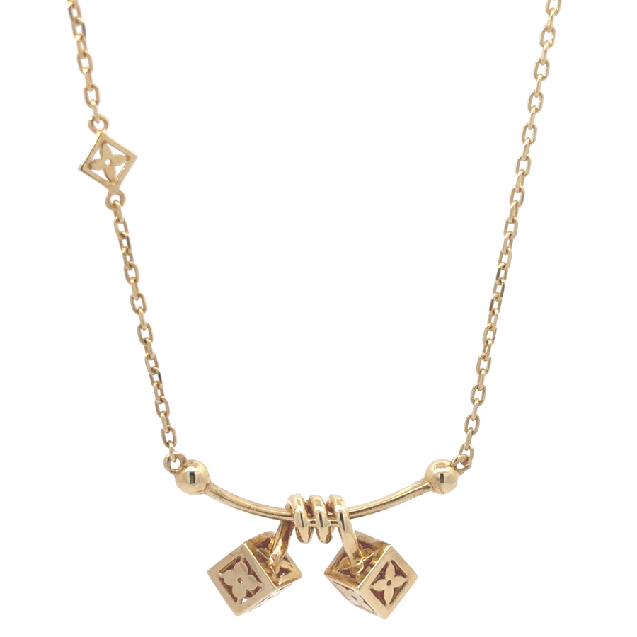 14k gold necklace for women, featuring an adjustable 18 to 19-inch length for a perfect fit