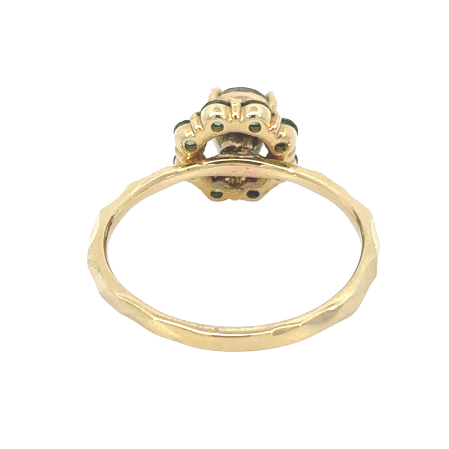 Refined 14k gold ring for everyday elegance