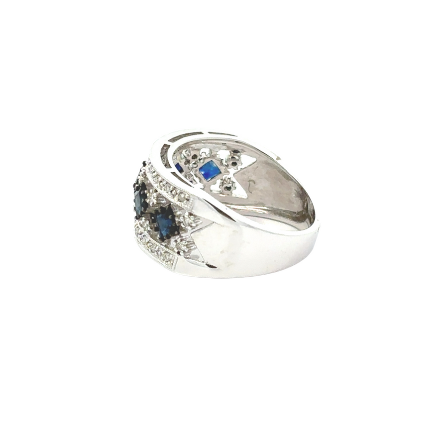 Luxury 14k gold ring and earrings set for special occasions