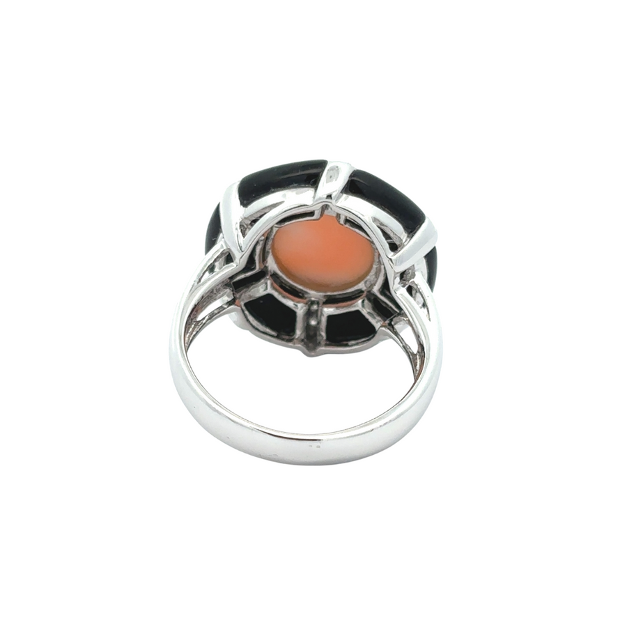 Classic gold band with subtle diamond sparkle