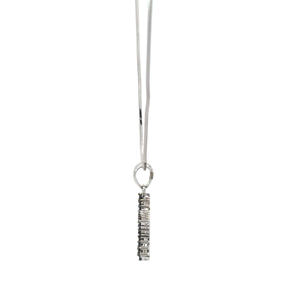 Necklace with star motif displayed in luxury gift box