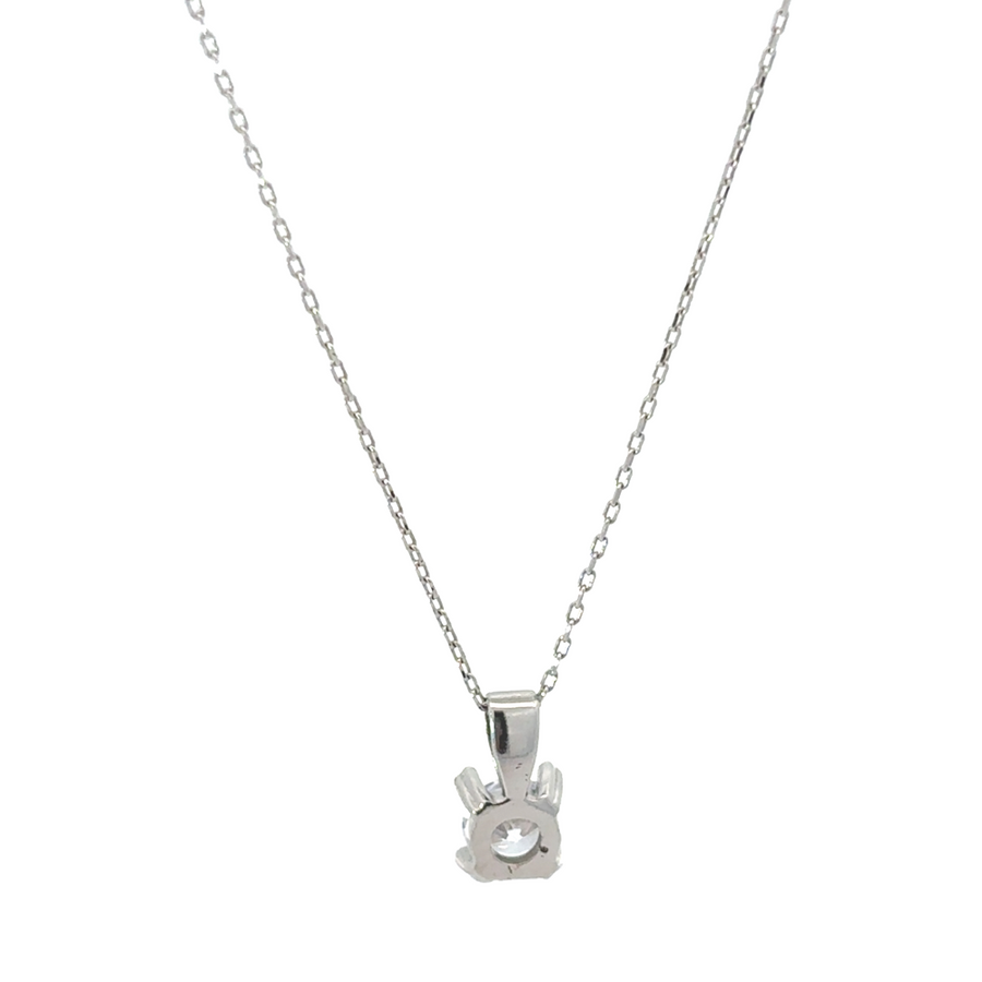 14k gold WG jewelry set on display with the necklace, ring, and earrings together