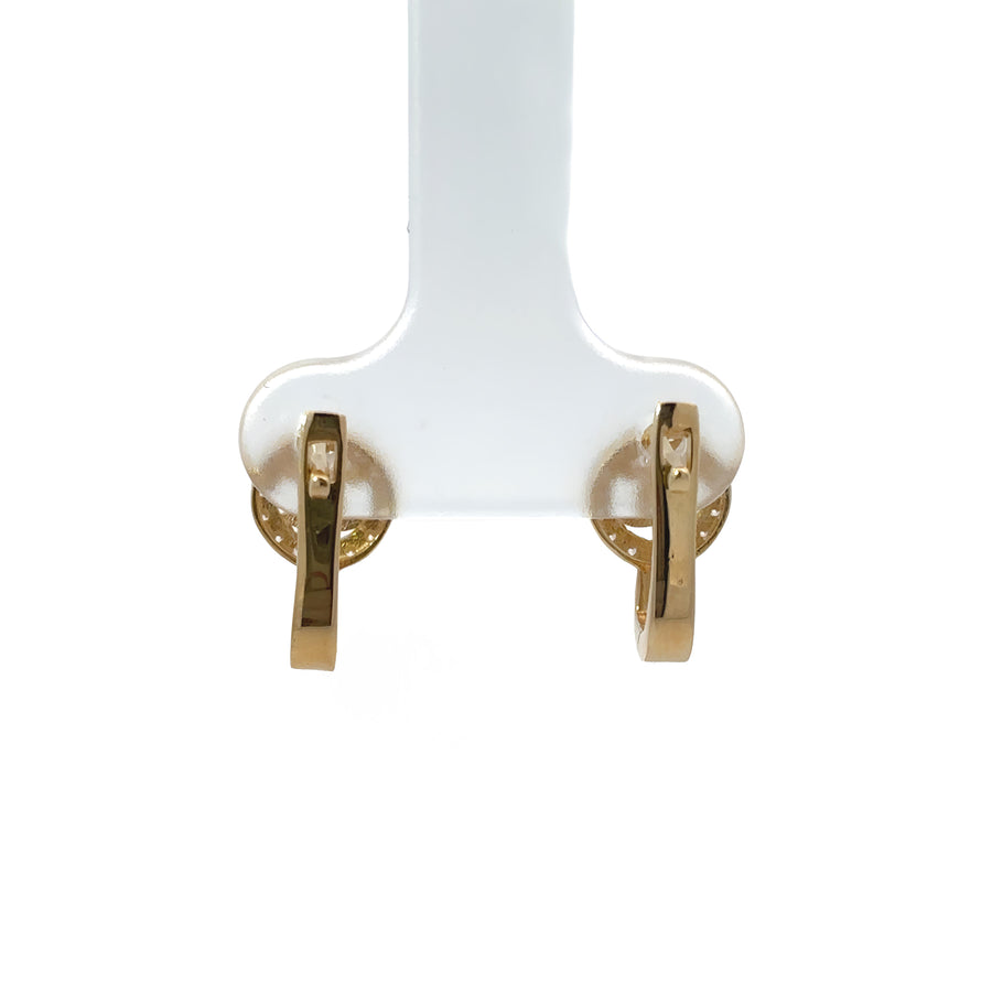 Elegant women’s earrings featuring IGI-certified lab diamonds