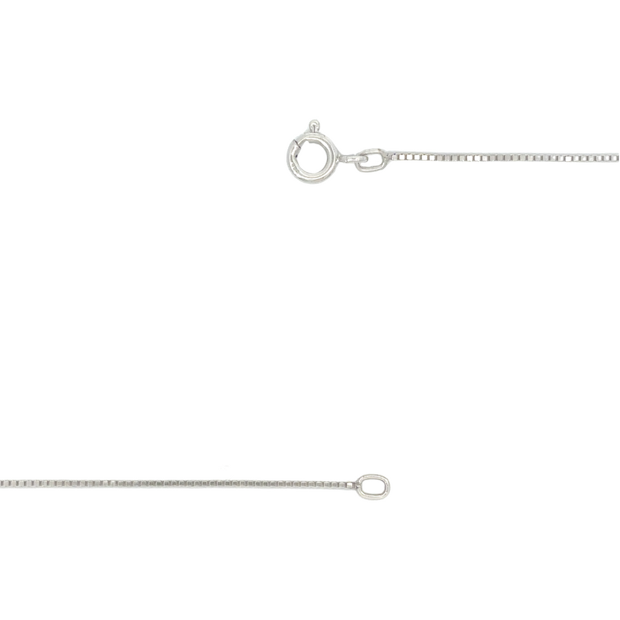 14k white gold necklace with premium diamond centerpiece – ideal gift for women