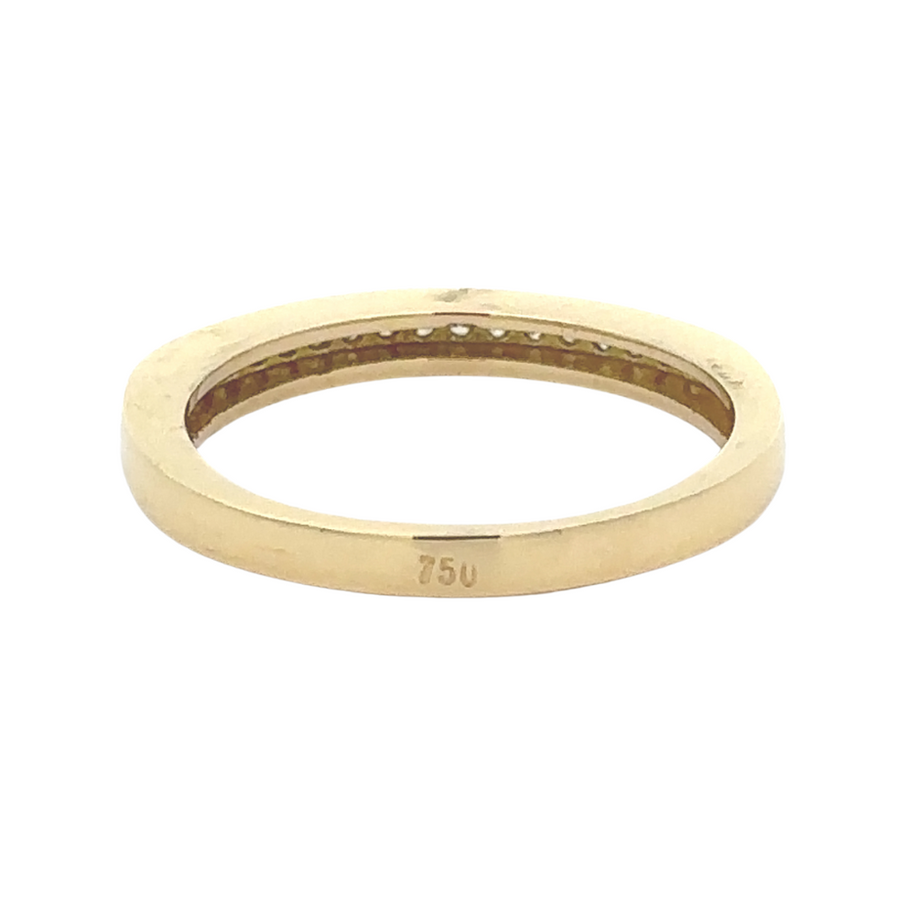Luxury gold ring for women with embedded stones