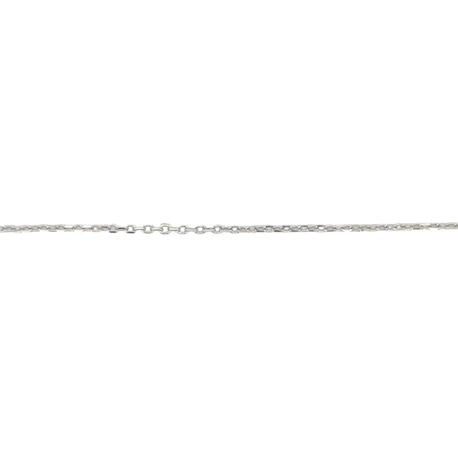 Romantic gold necklace for women with a dainty diamond