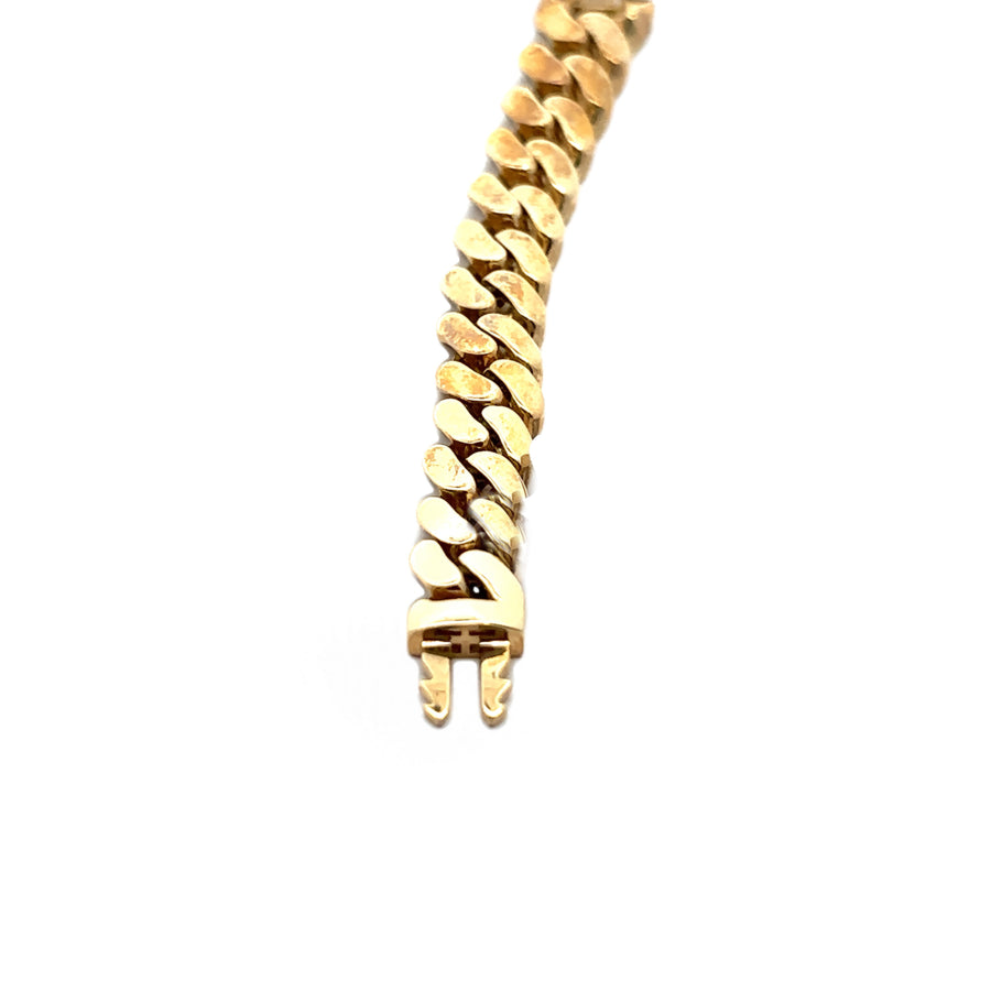 Men's 14K Yellow Gold Link Bracelet - 20cm