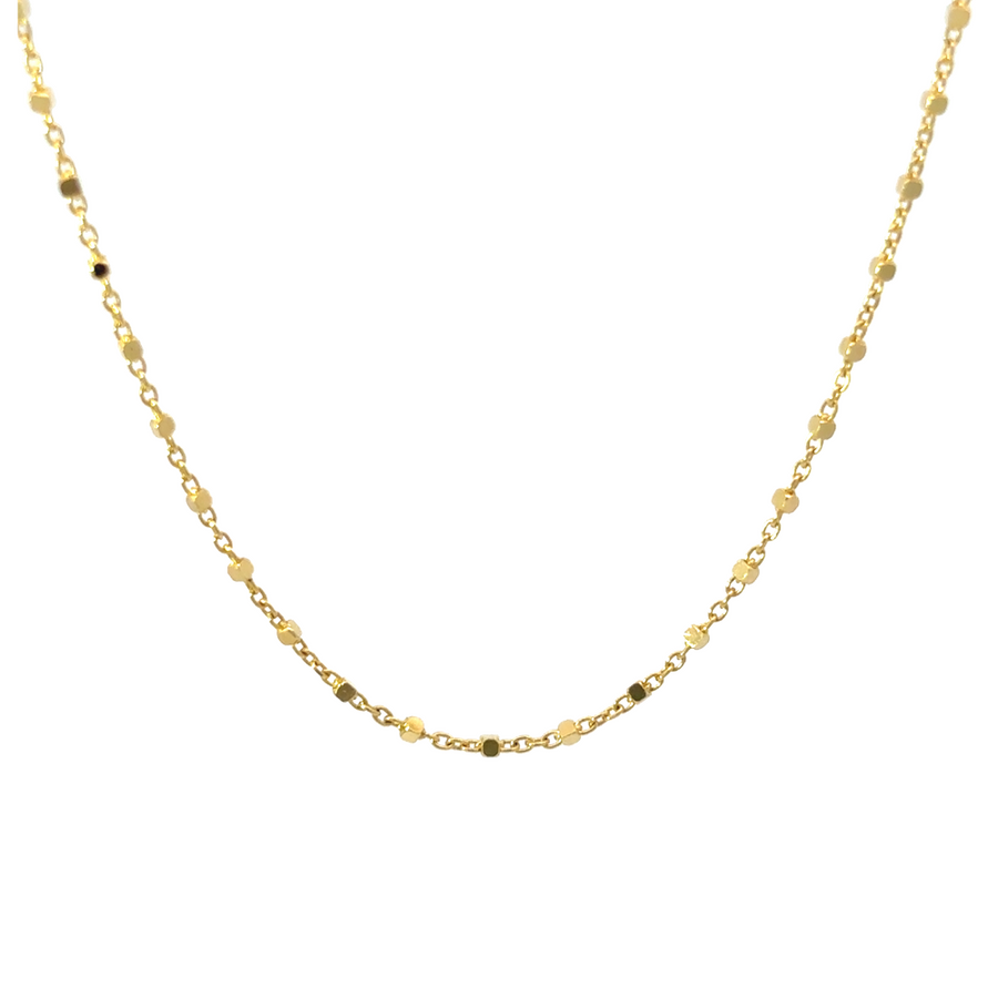 14k Gold Chain - 16.25" Unisex