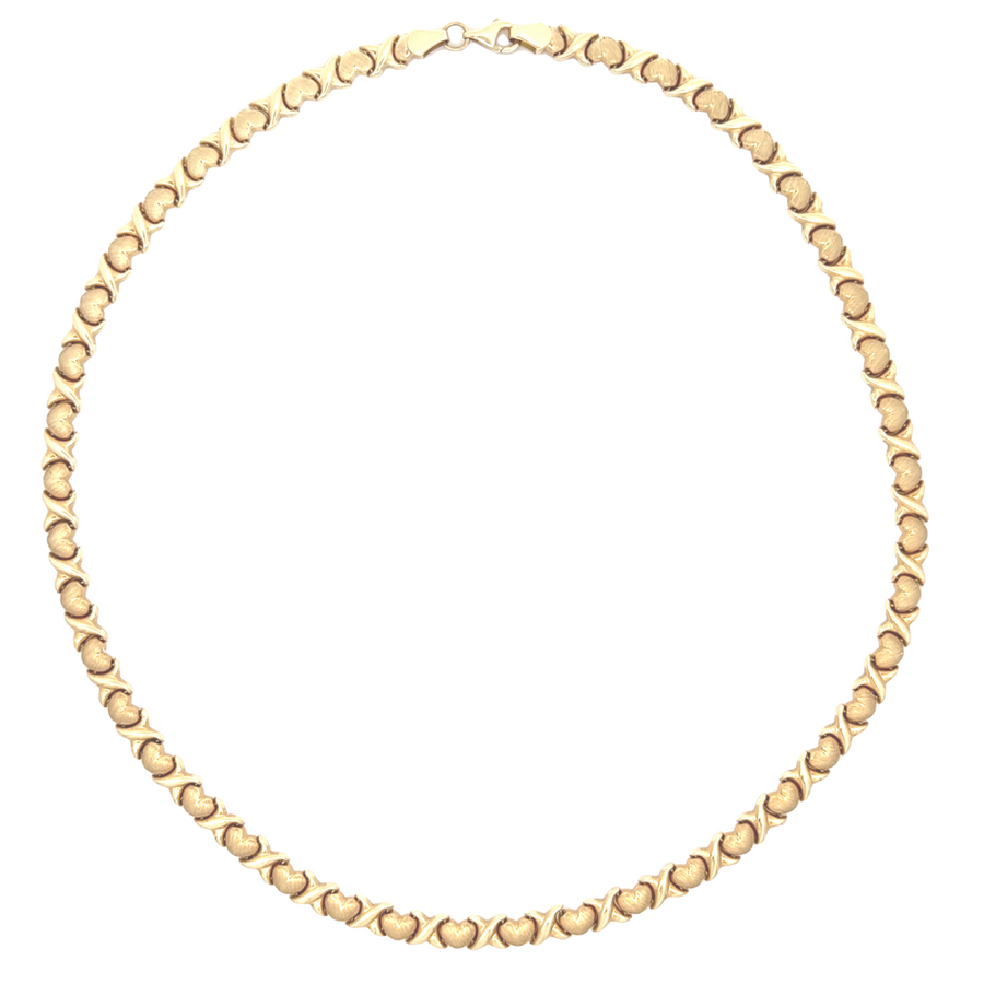 Elegant 14k Gold Necklace – 17 Inches for Women