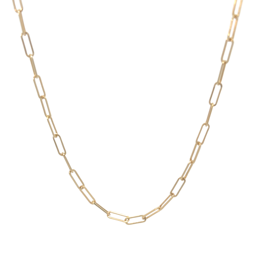 24-Inch 14k Gold Chain – Timeless Unisex Design