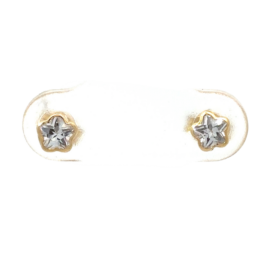 18k Gold Stud Star Earrings for Women and Babies – Dainty & Elegant