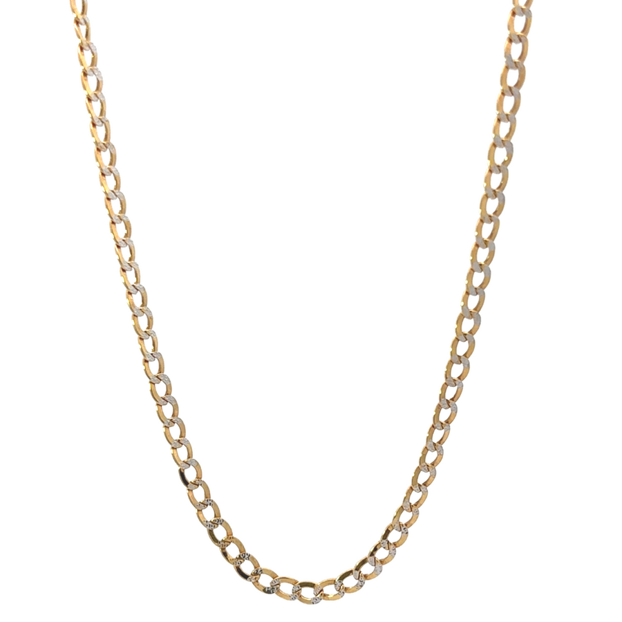 10k Gold Cuban Chain - 24" for Men