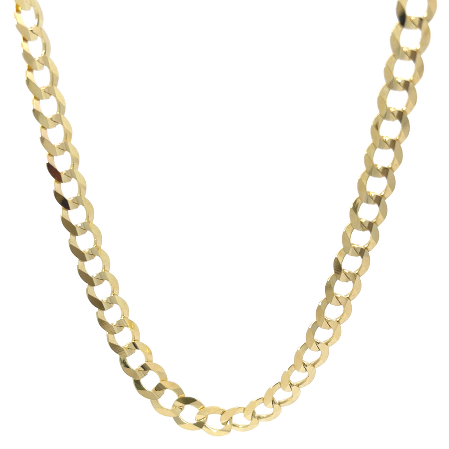 Men’s 14k Gold Cuban Link Chain – 26 Inches