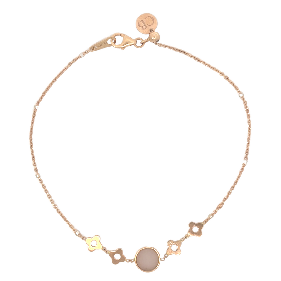 18k Rose Gold Adjustable Bracelet – Timeless Elegance