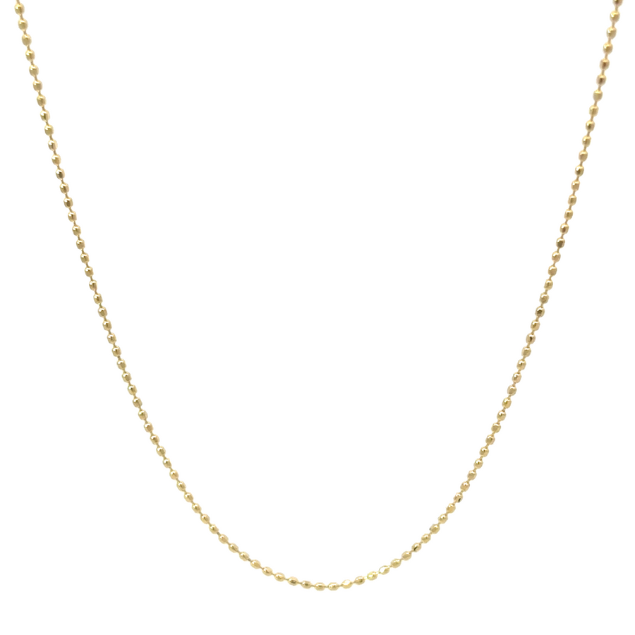 14k Gold Fancy Necklace - 22" &amp; 24" Unisex