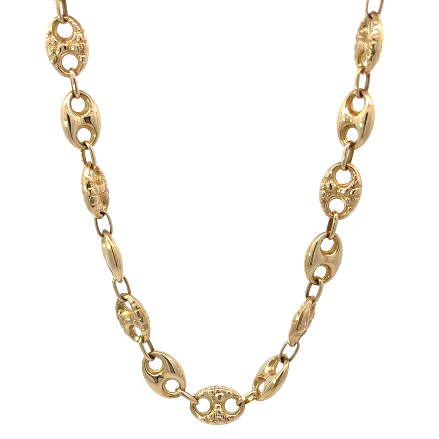 14k Gold Women's Necklace – 18.25 Inches of Timeless Elegance