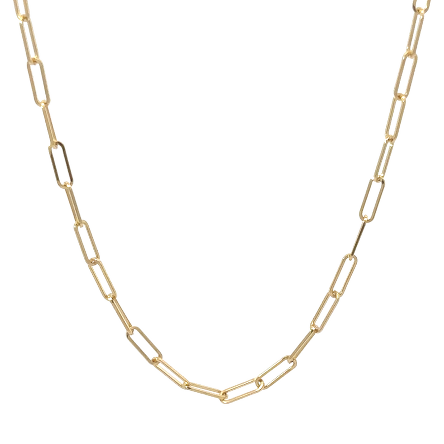 14k Gold Fancy Necklace – Unisex Elegance in 22" &amp; 24.25"