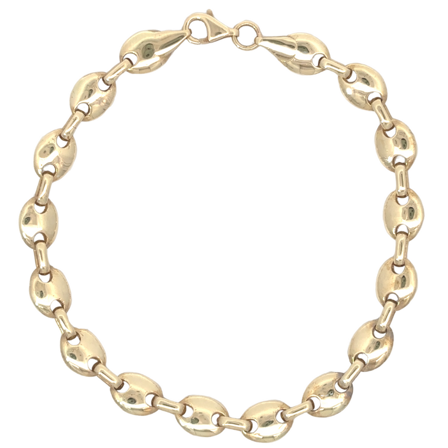 14k Gold Bracelet - 19.7 cm Unisex