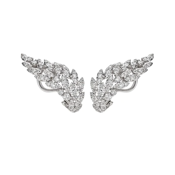 Yasmeen Diamond Winged Ear Cuff