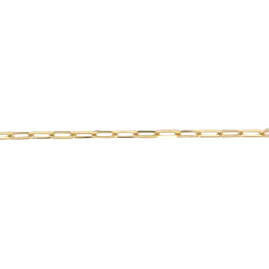 14k Gold Chain – 22-Inch Unisex Design